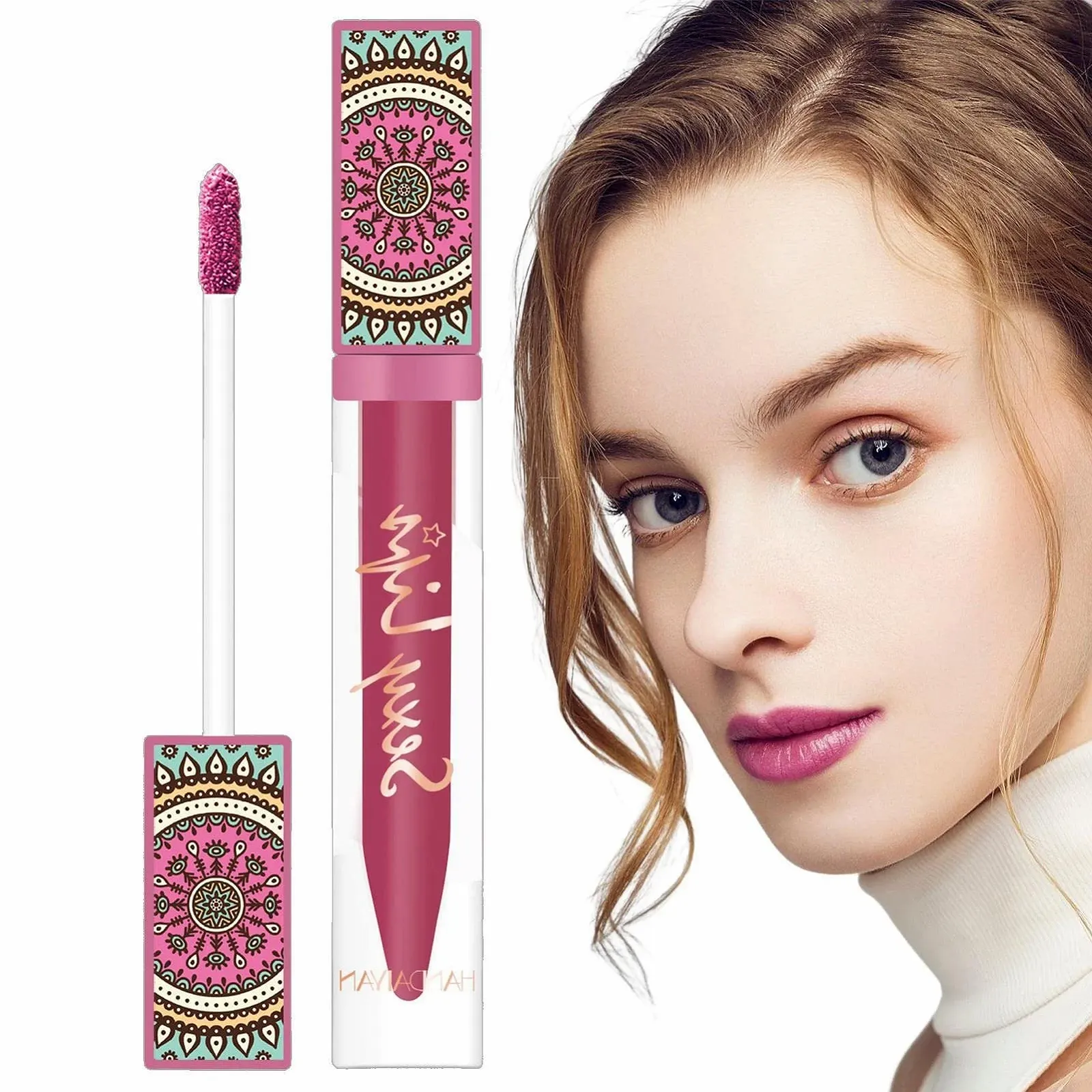 Блиск для губ Matte Liquid Matte Lipstick Waterproof Long Lasting Pill Lip Shaped Lipstick Lip Balm Makeup Accessories, фото №4 Блиск для губ Matte Liquid Matte Lipstick Waterproof Long Lasting Pill Lip Shaped Lipstick Lip Balm Makeup Accessories, фото №4