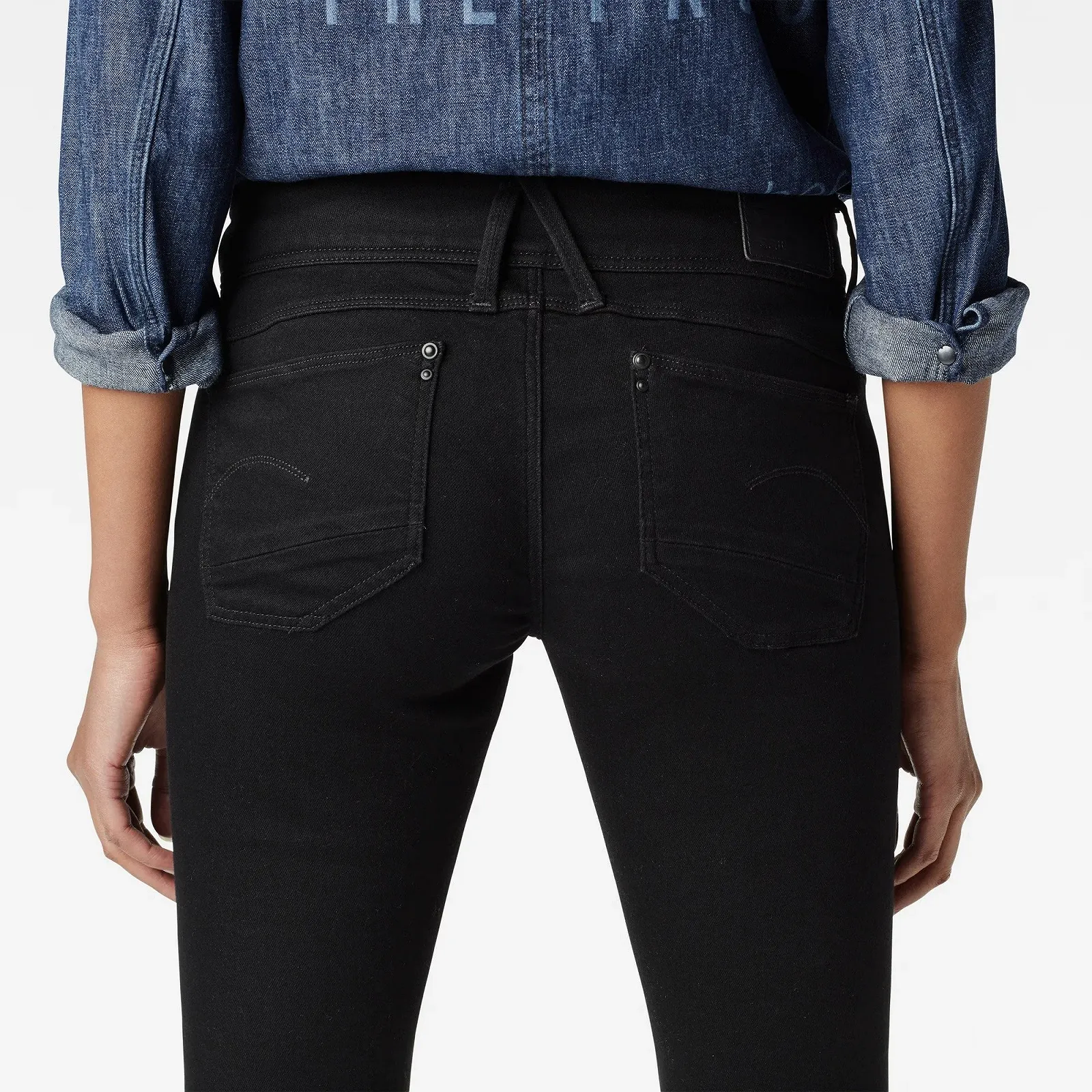 Жіночі джинси G‑STAR RAW Lynn Mid Skinny Slander Black - 27, фото №3 Жіночі джинси G‑STAR RAW Lynn Mid Skinny Slander Black - 27, фото №3