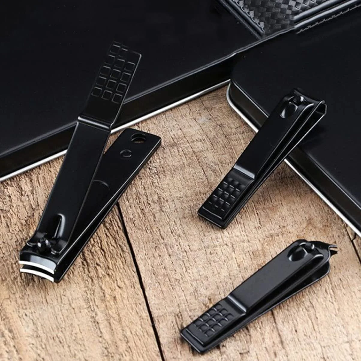 Набор для маникюра CALLARON Кусачки и ножницы для ногтей пальцев рук и ног, включая инструменты для ухода за педикюром, компактные и прочные для путешествий и повседневного использования, фото №7