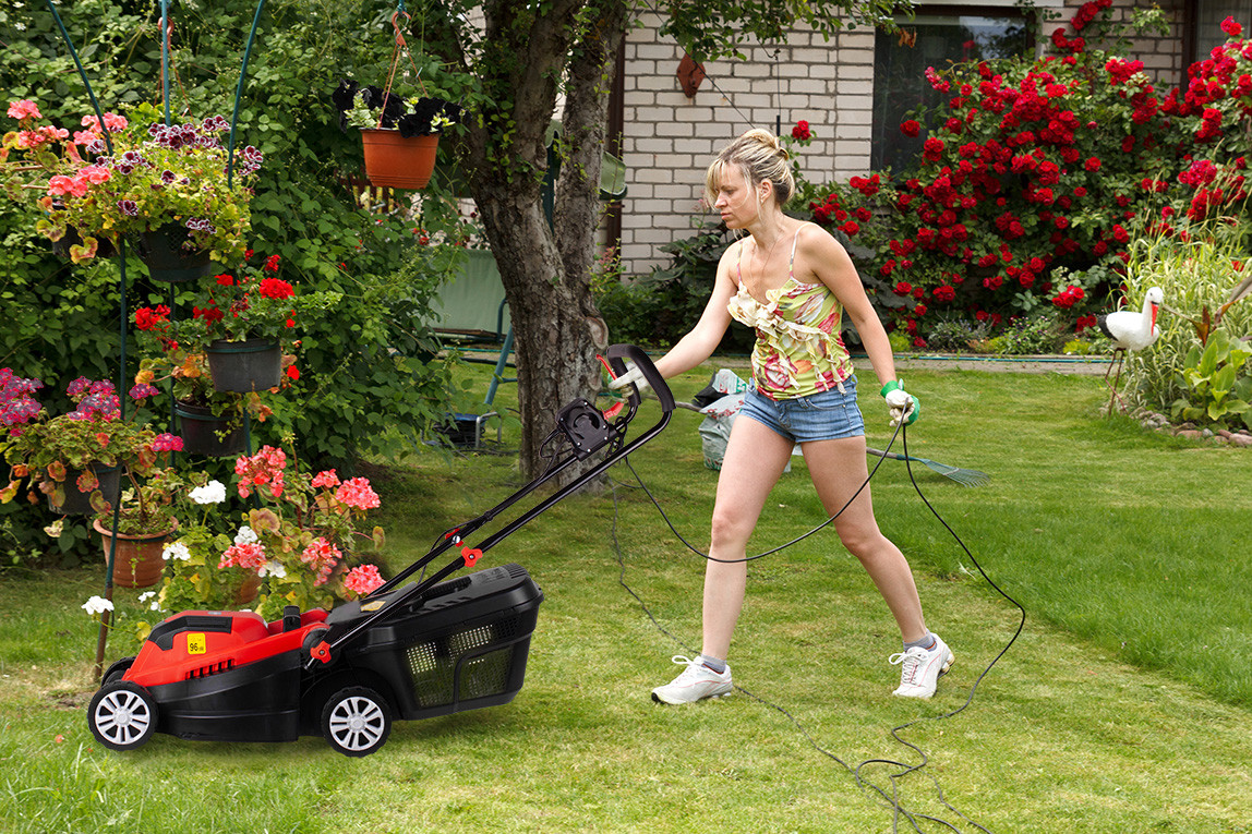 Электрическая газонокосилка Maltec 2100 Вт Turbo Eco 30L, фото №8