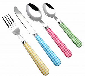 Купить Набор столовых приборов Exzact Color из нержавеющей стали, 24 предмета - Фото 1 Набор столовых приборов Exzact Color из нержавеющей стали, 24 предмета - Фото 1