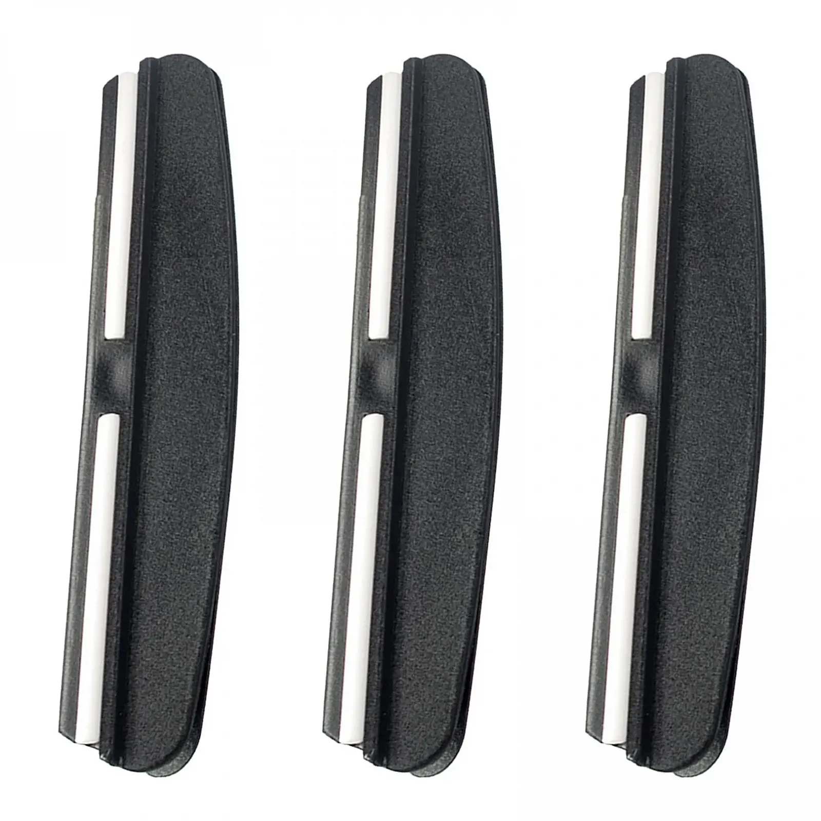 Набор направляющих для угла заточки ножей 15 градусов 3 шт черный, фото №1