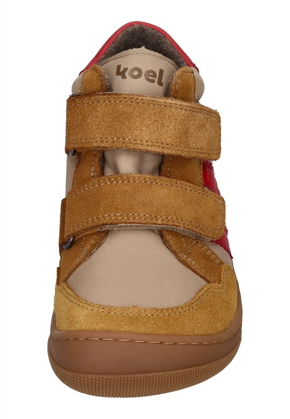 Босоножки KOEL Kali Кожаные Детские Широкие Taupe, фото №3