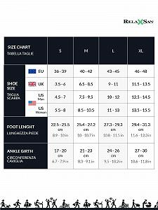 Носки Relaxsan Fancy 810 Хлопковые узорчатые с градуированной компрессией 15-21 мм рт.ст. synthetic.ua - Фото 1