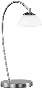 Настільна лампа Honsel Leuchten Julie 96941 Матовий нікель/хром - Фото 1