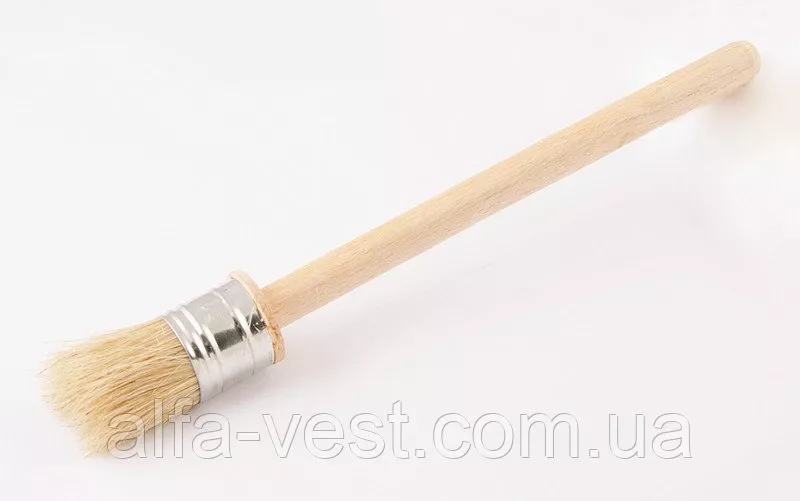 Кисть круглая d 30 мм MASTERTOOL 91-6030, фото №1