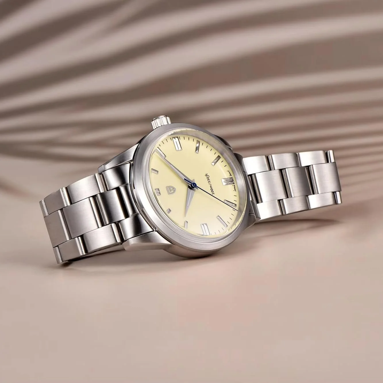 Мужские часы Pagani Design Кварцевый механизм Japan VH31 Нержавеющая сталь Водонепроницаемые Сапфировое стекло Классические Люминесцентные Дайвер, фото №7