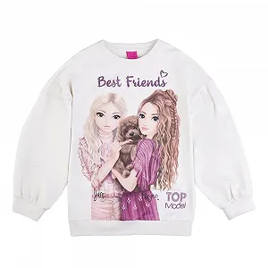 Свитшот Top Model с June и Hayden 75090 Белый - Фото 1