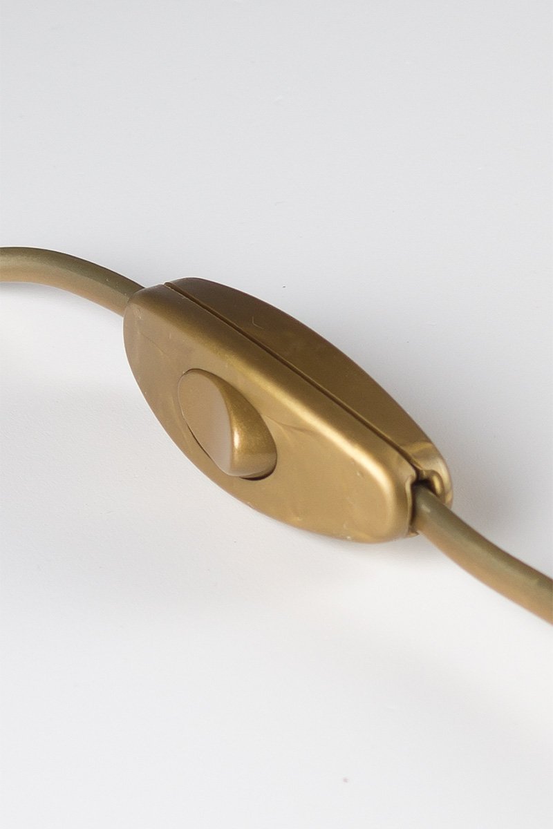 Настільна лампа Vintage Classic Art Nouveau 403776/2 Антична латунь Білий прямокутний абажур 1 x E14, фото №7