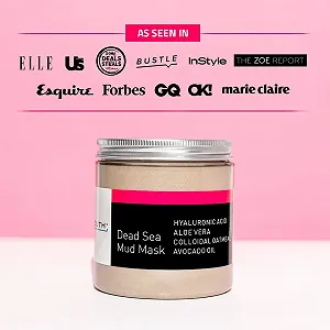 Маска для лица YEOUTH Грязь Мертвого моря с гиалуроновой кислотой и маслом авокадо 240 мл synthetic.ua - Фото 1