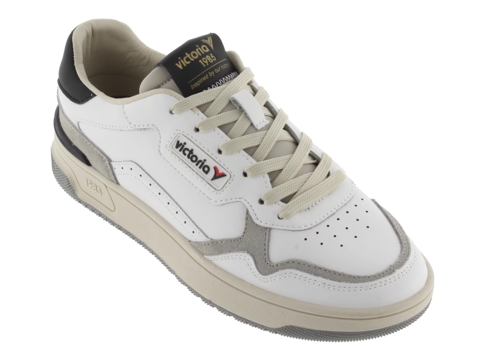 Кросівки Victoria 1985 Low-Top Унісекс C80 Шкіра та Кольорові деталі та Спліт Шкіра Ретро Логотип 8800119, фото №5