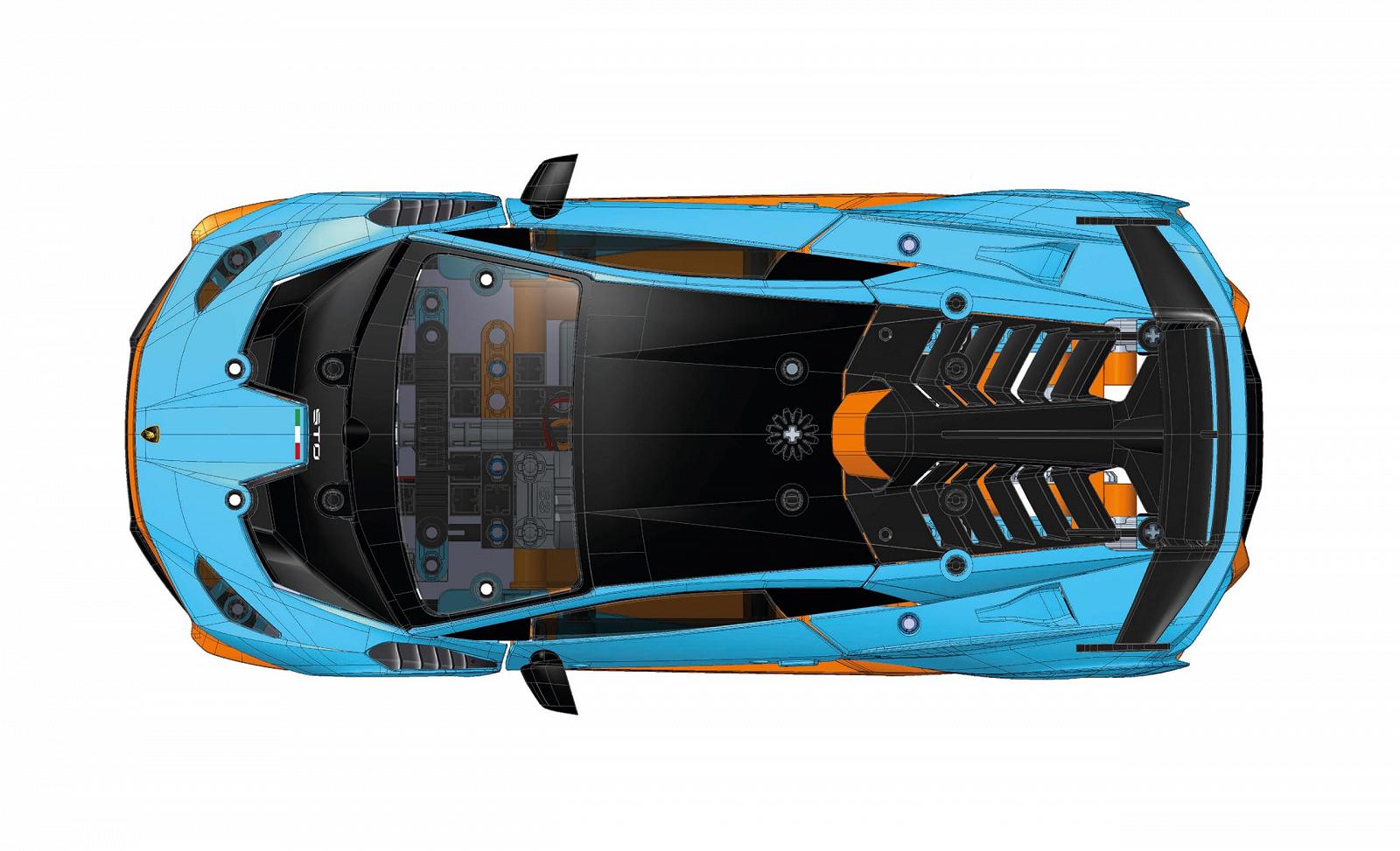 Набор Clementoni Science Build Huracán STO для детей Модель Lamborghini Лаборатория механики научная игра Многоцветный, фото №7