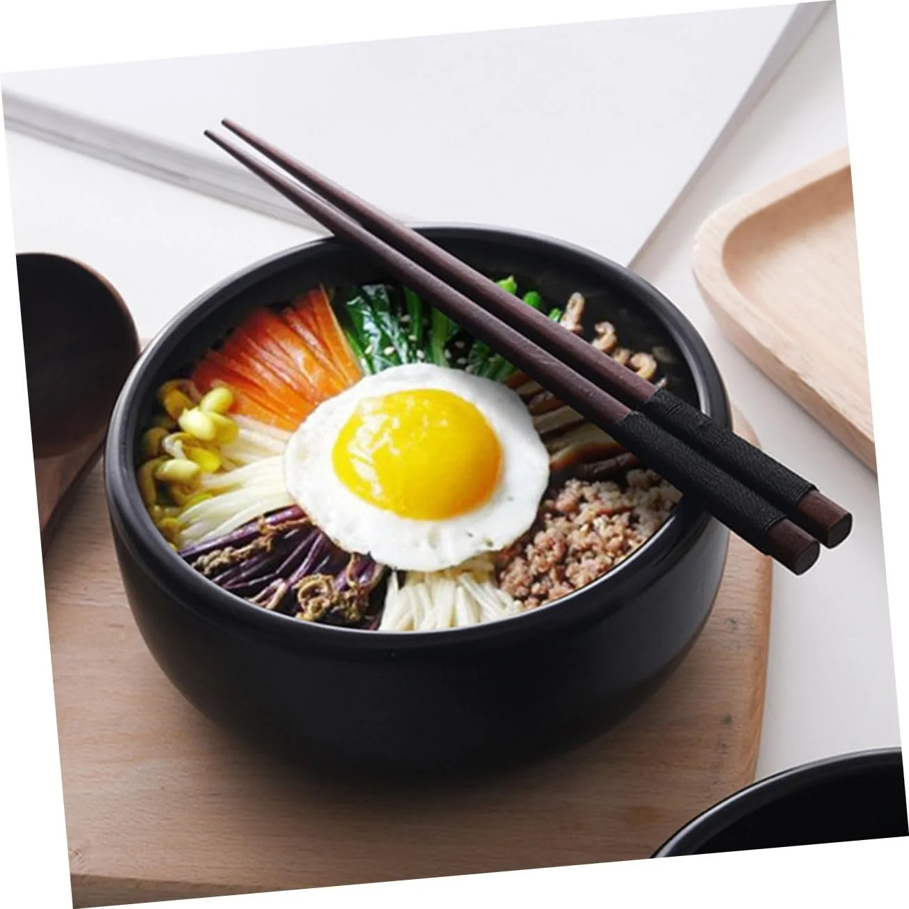 Кастрюля для тушения Alipis керамическая 1100 мл с подставкой энергосберегающая теплопроводность, фото №2