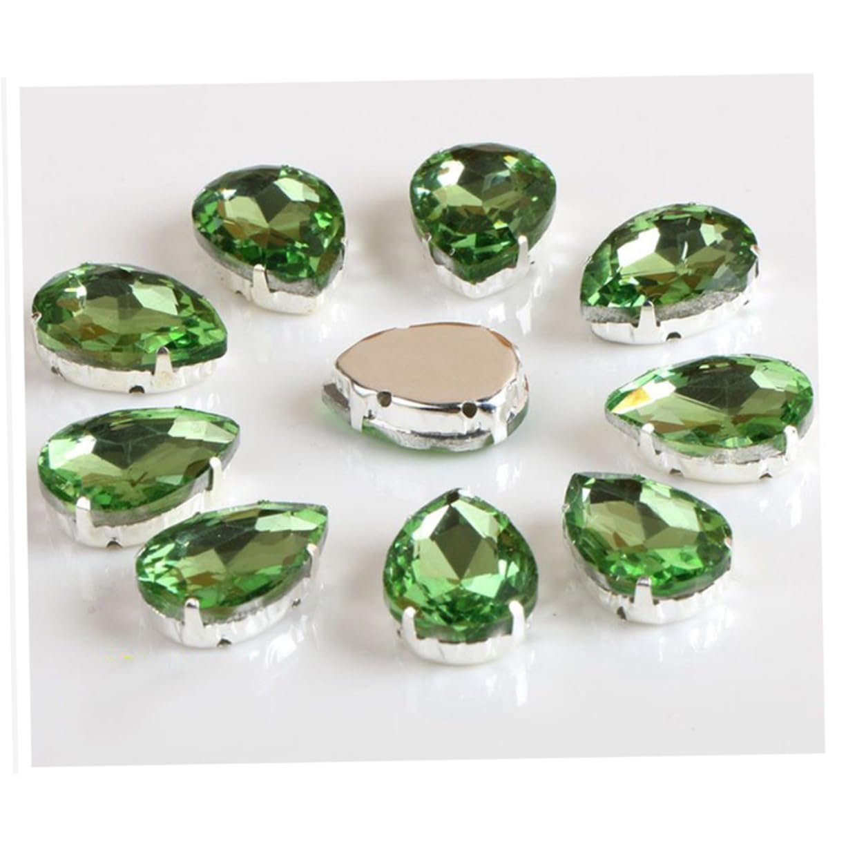 Краплі Brand COHEALI 50 шт. AB Crystal, фото №8