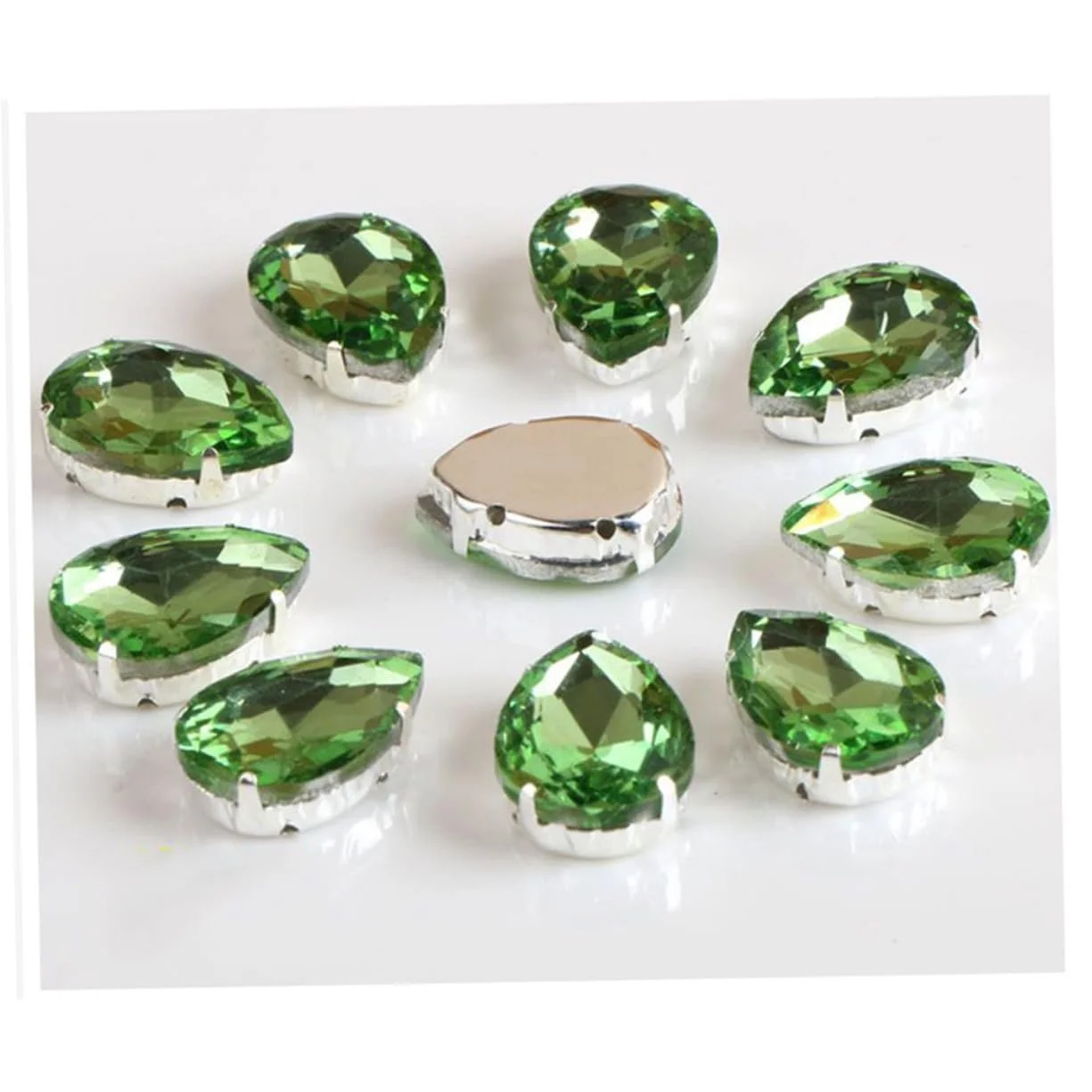 Краплі Brand COHEALI 50 шт. AB Crystal, фото №8