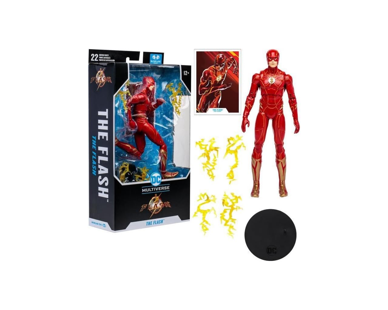Фігурка DC The Flash Movie The Flash (Геройський костюм) 18 см, фото №3
