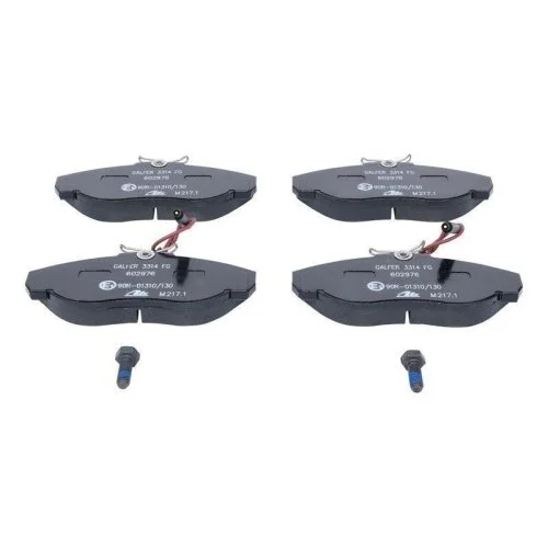 Комплект тормозных колодок, дисковый тормоз ATE 13.0460-2976.2 для CITROËN FIAT PEUGEOT, фото №2