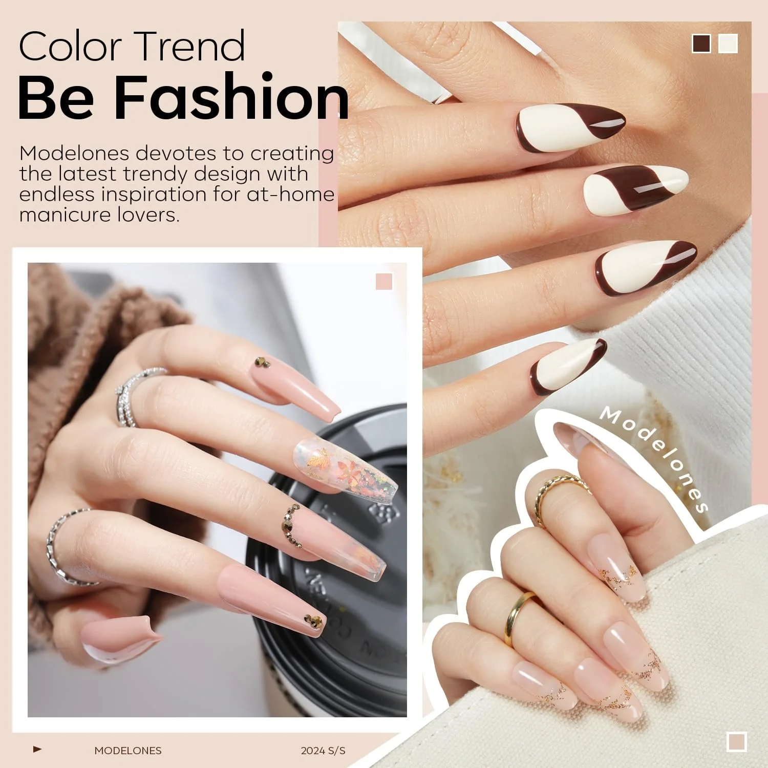 Гель-лак modelones Набір 6 кольорів, фото №3