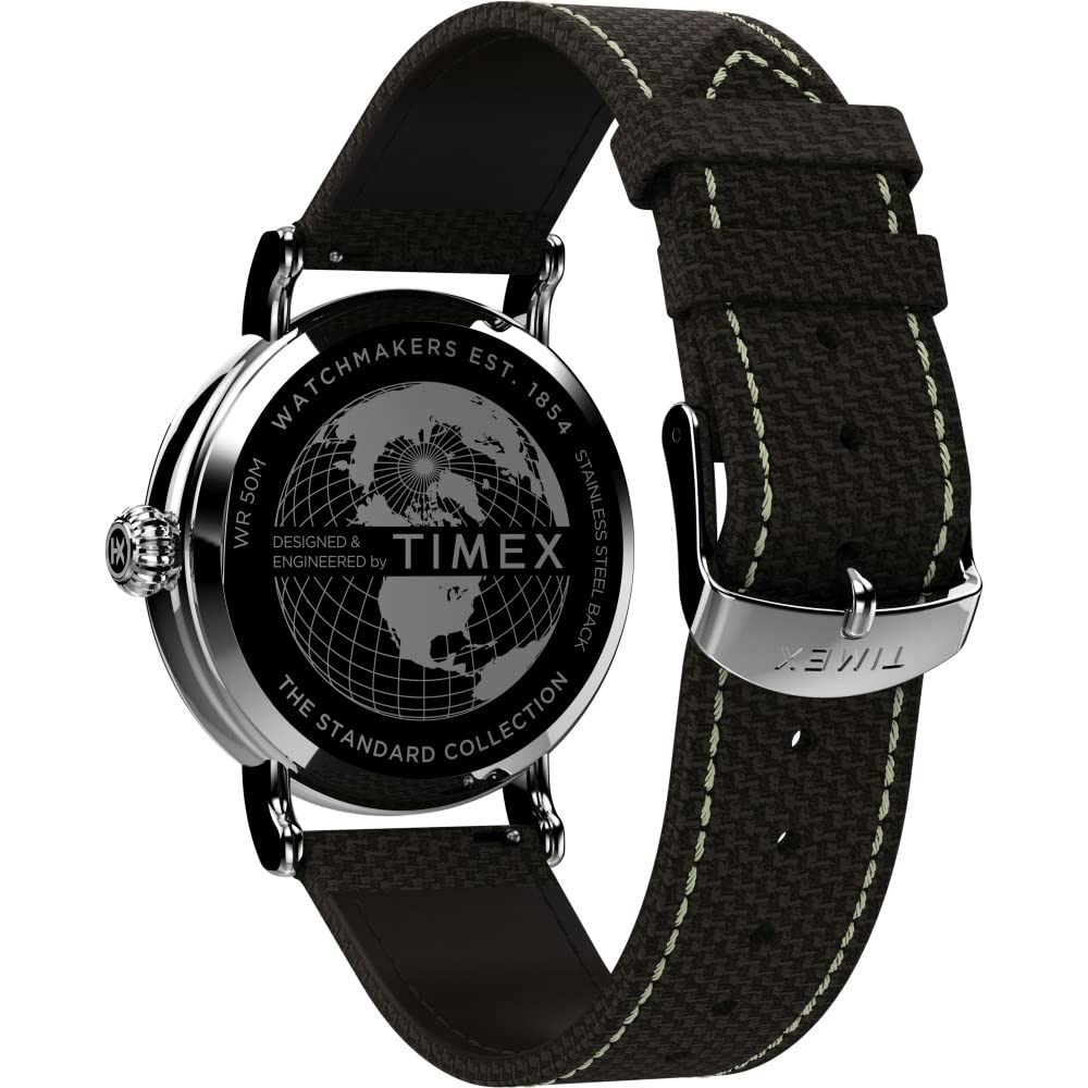 Годинник Timex Standard Men's Analogue з текстильним ремінцем, фото №2