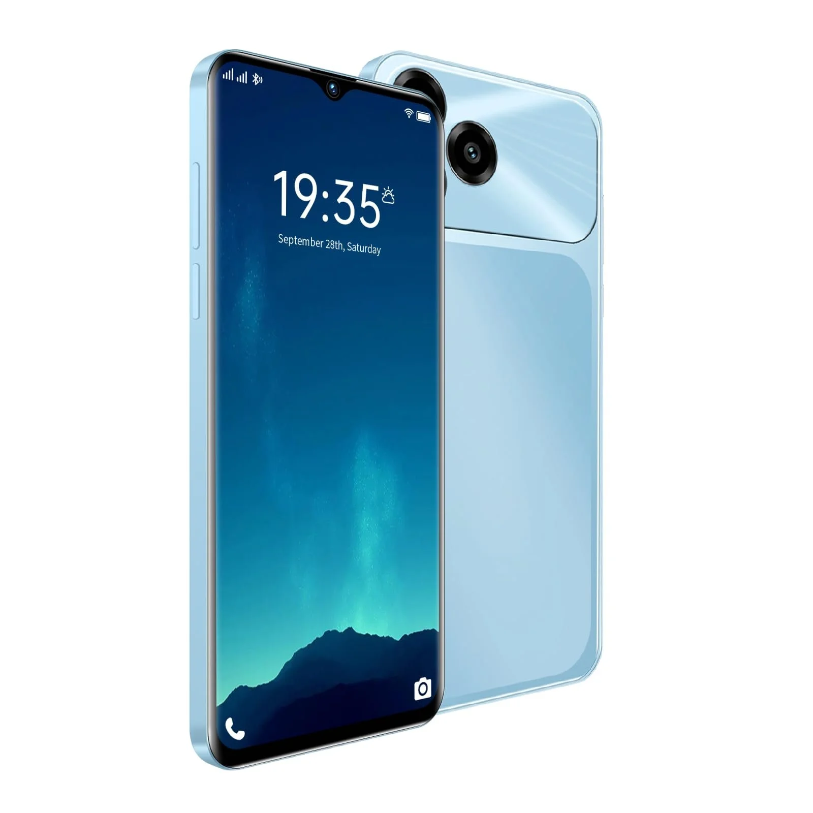 Смартфон Android 6.11" 1GB RAM 16GB ROM 3G WCDMA Dual SIM Blue, фото №1