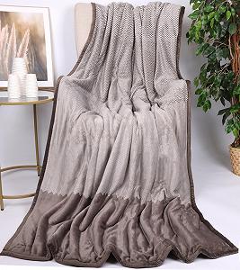 Покривало Betz Luxury Cuddle Home Blanket XXL MONTE-CARLO бежевий 150x200 см synthetic.ua - Фото 1