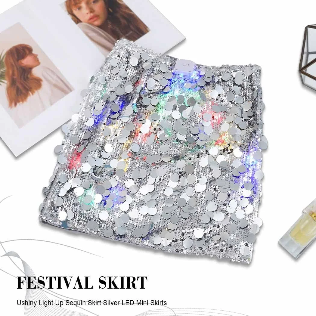 Спідниця з паєтками Glizer, фото №6