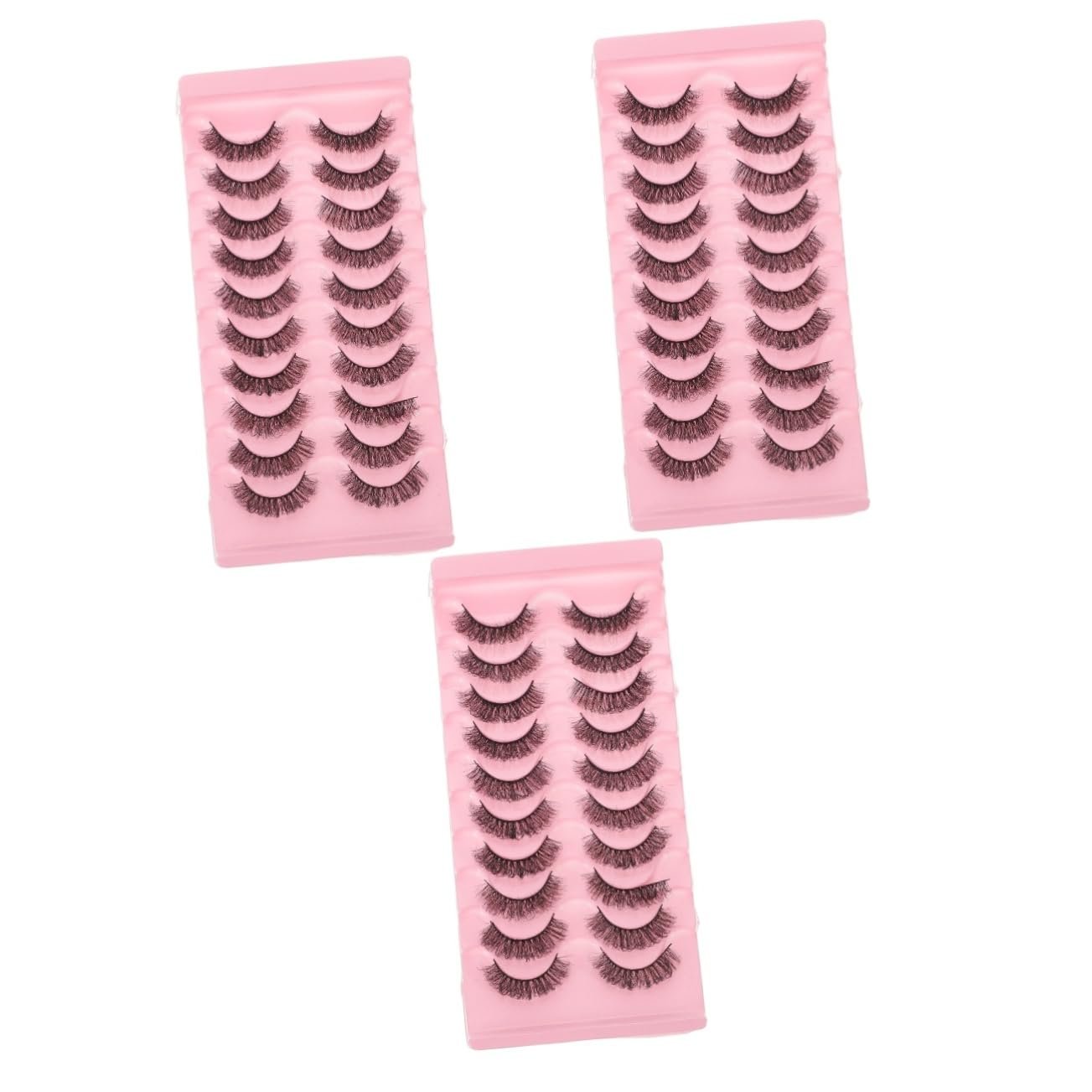 Накладні вії NOLITOY 30 пар, інструменти для макіяжу для жінок, накладні вії для нарощування вій для дівчат, штучні накладні вії, накладні вії, природний вигляд вій, жіночі накладні вії, фото №1