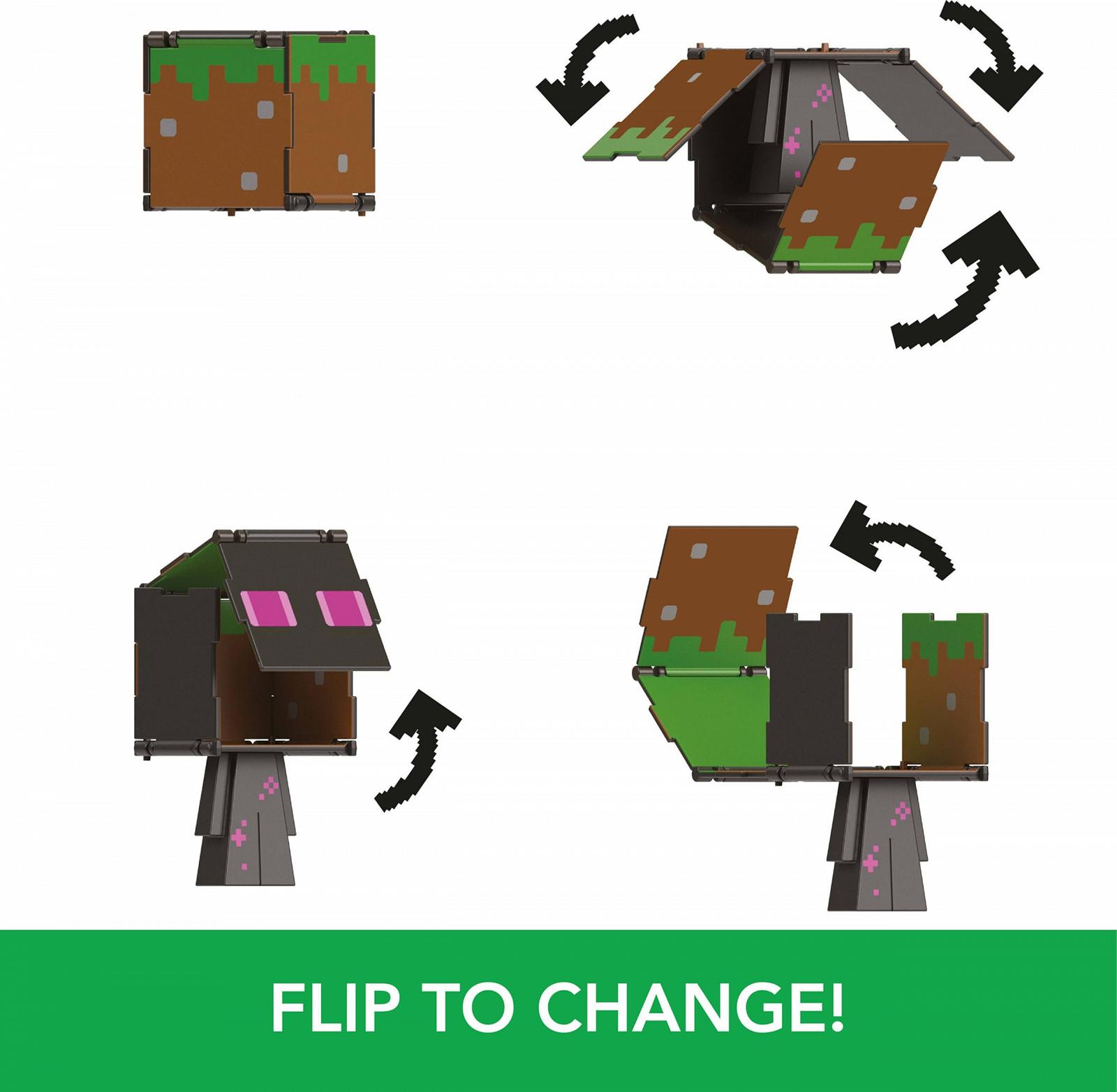 Фігурка Minecraft Flippin' Enderman + Grass, фото №4