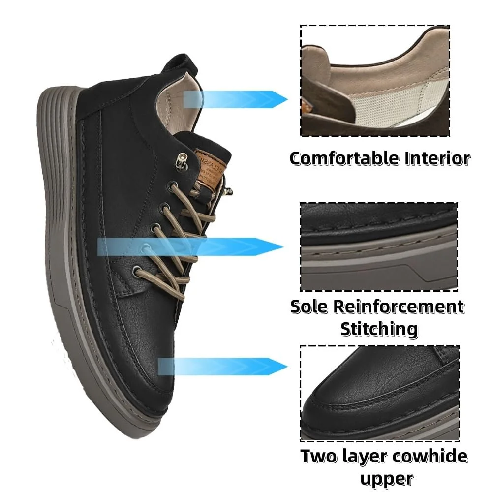 Кросівки Asifn Спортивні Зі шкіри На шнурках Зручні Легкі, фото №2
