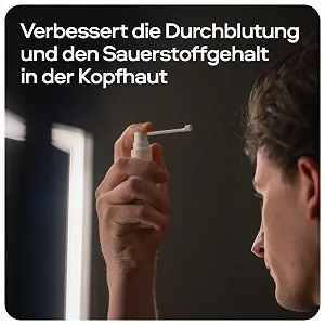 Раствор Minoxidil Sons 5% для мужчин от выпадения волос, стимулирует рост и утолщение волос, реактивирует фолликулы в светлых волосах, с точным помповым дозатором, 1 месяц synthetic.ua - Фото 1