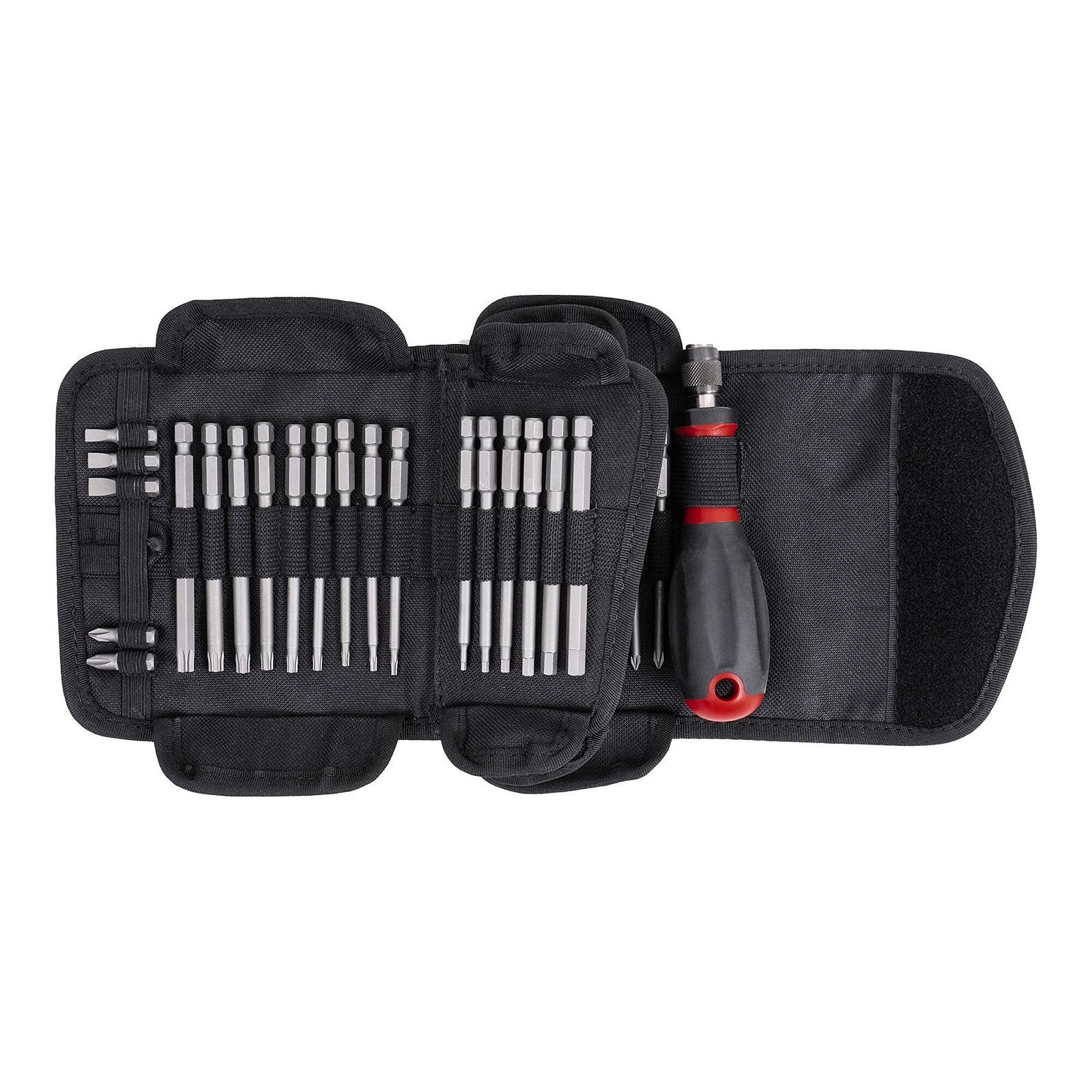 Набір викруток STIER з змінними лезами 38 шт текстильна сумка, фото №1 Набір викруток STIER з змінними лезами 38 шт текстильна сумка, фото №1