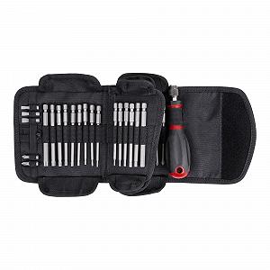 Набір викруток STIER з змінними лезами 38 шт текстильна сумка - Фото 1