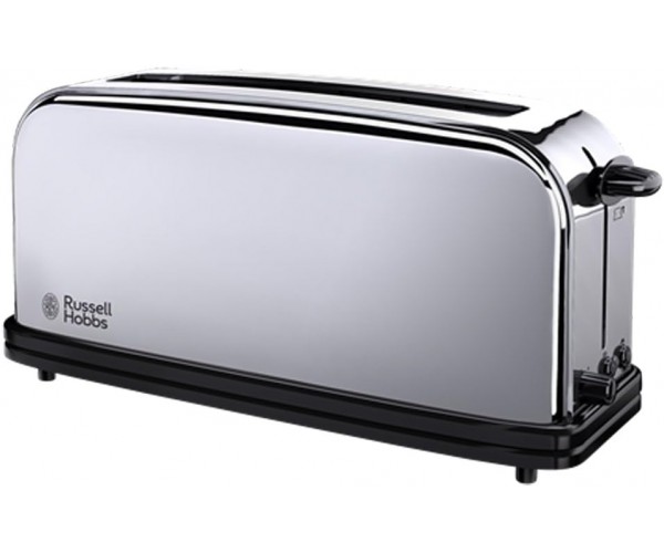 Russell Hobbs Тостер Chester 1000Вт метал довгі слоти сріблястий, фото №1