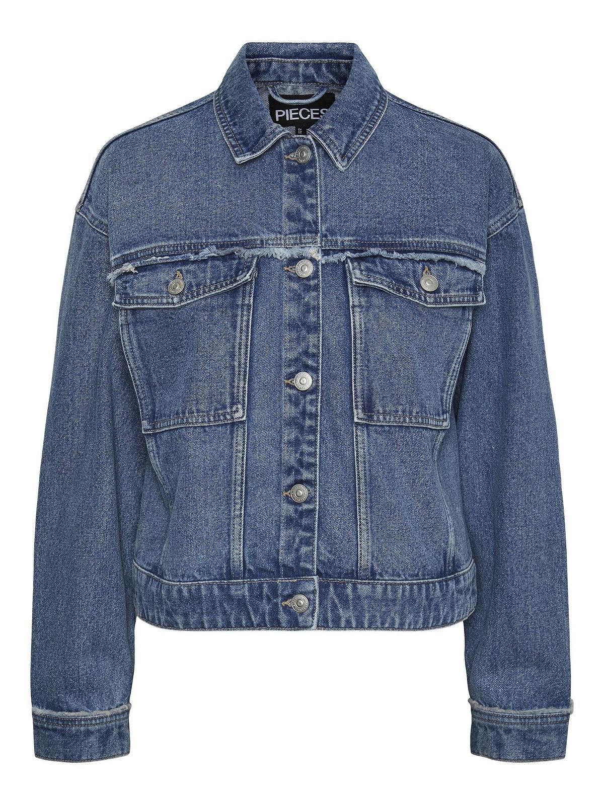 Джинсова Куртка PIECES Pcalfi Ls Damen, фото №1