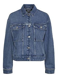 Джинсова Куртка PIECES Pcalfi Ls Damen - Фото 1