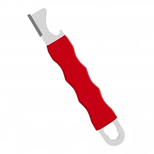 Точилка для садовых ножниц многофункциональная с отверткой и открывалкой для бутылок из легированной стали - Фото 1