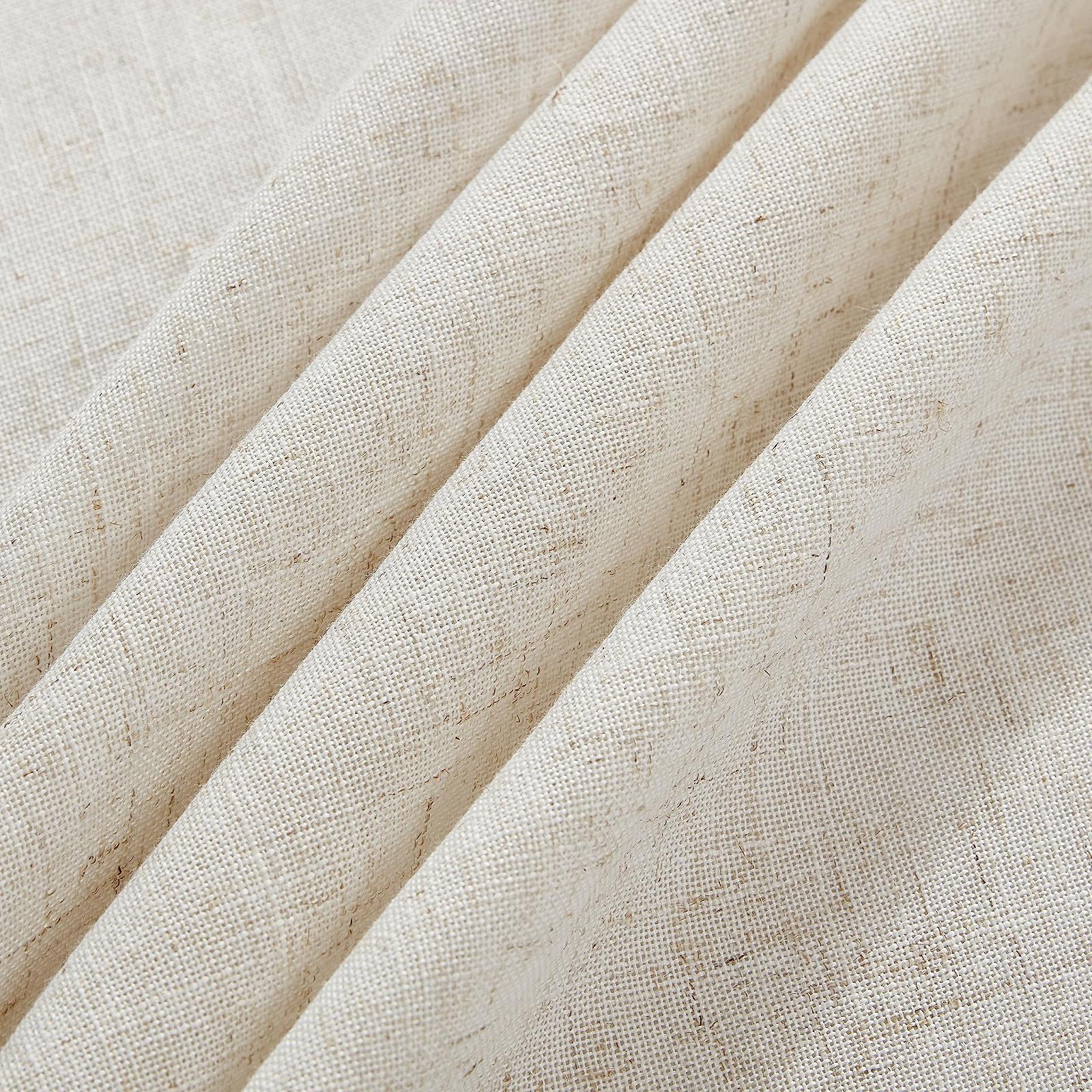 Скатертина Laura Ashley Dothan Luxury Суміш льону Сіро-коричнева 152 x 213 см, фото №3