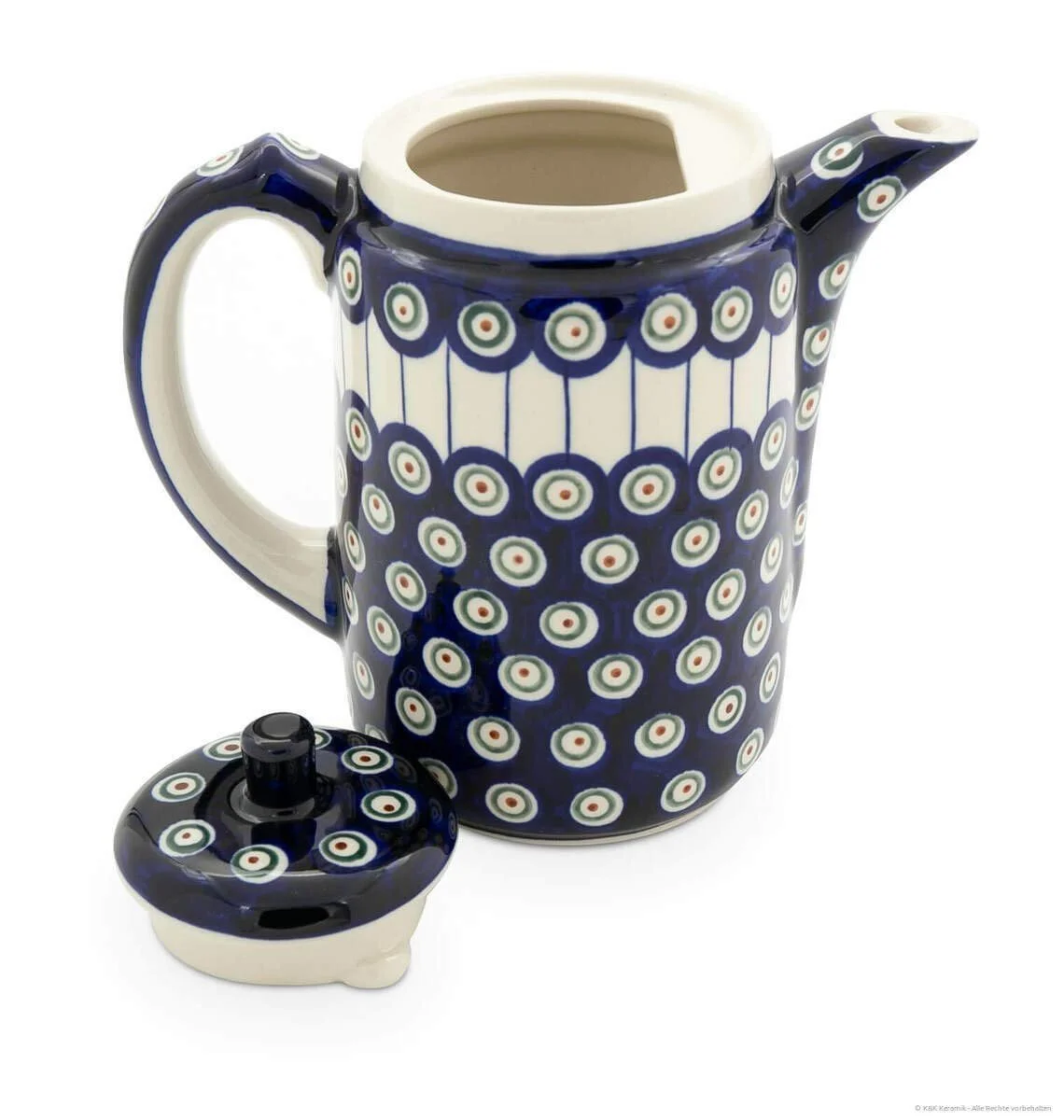 Кавник Bunzlauer Keramik 1.25 л W = 20.0 см H = 20.1 см Декор 8, фото №2