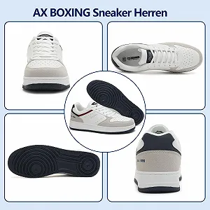 Кроссовки AX BOXING Модные мужские Мужская обувь Повседневная обувь Обувь для ходьбы Дышащие кроссовки Легкие кроссовки Размер 41-46 EU synthetic.ua - Фото 1