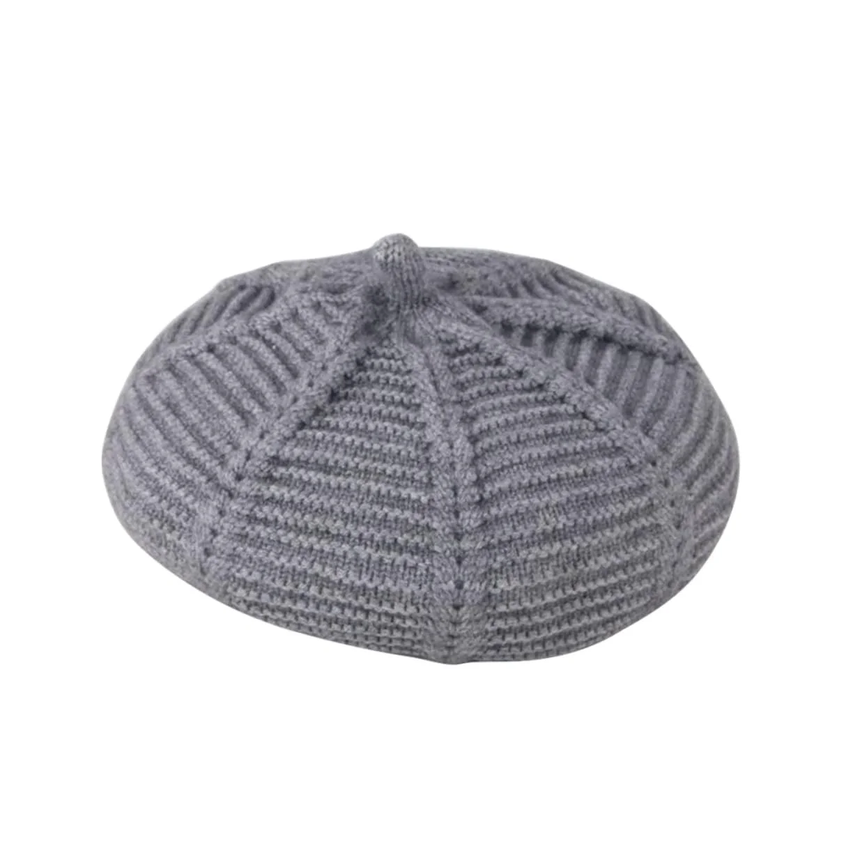 Берет VALICLUD Вовняний Сірий, Розмір M, фото №1