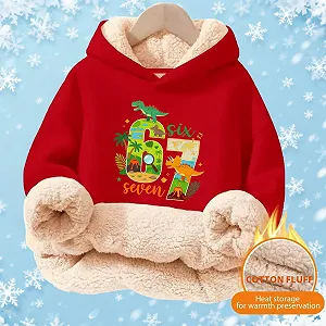 Худи для девочки, Толстовка, Худи для мальчика, С принтом, Повседневная мода, С капюшоном, Теплый, Дышащий, Удобный пуловер для игр и отдыха, Лонгслив, Куртка synthetic.ua - Фото 1