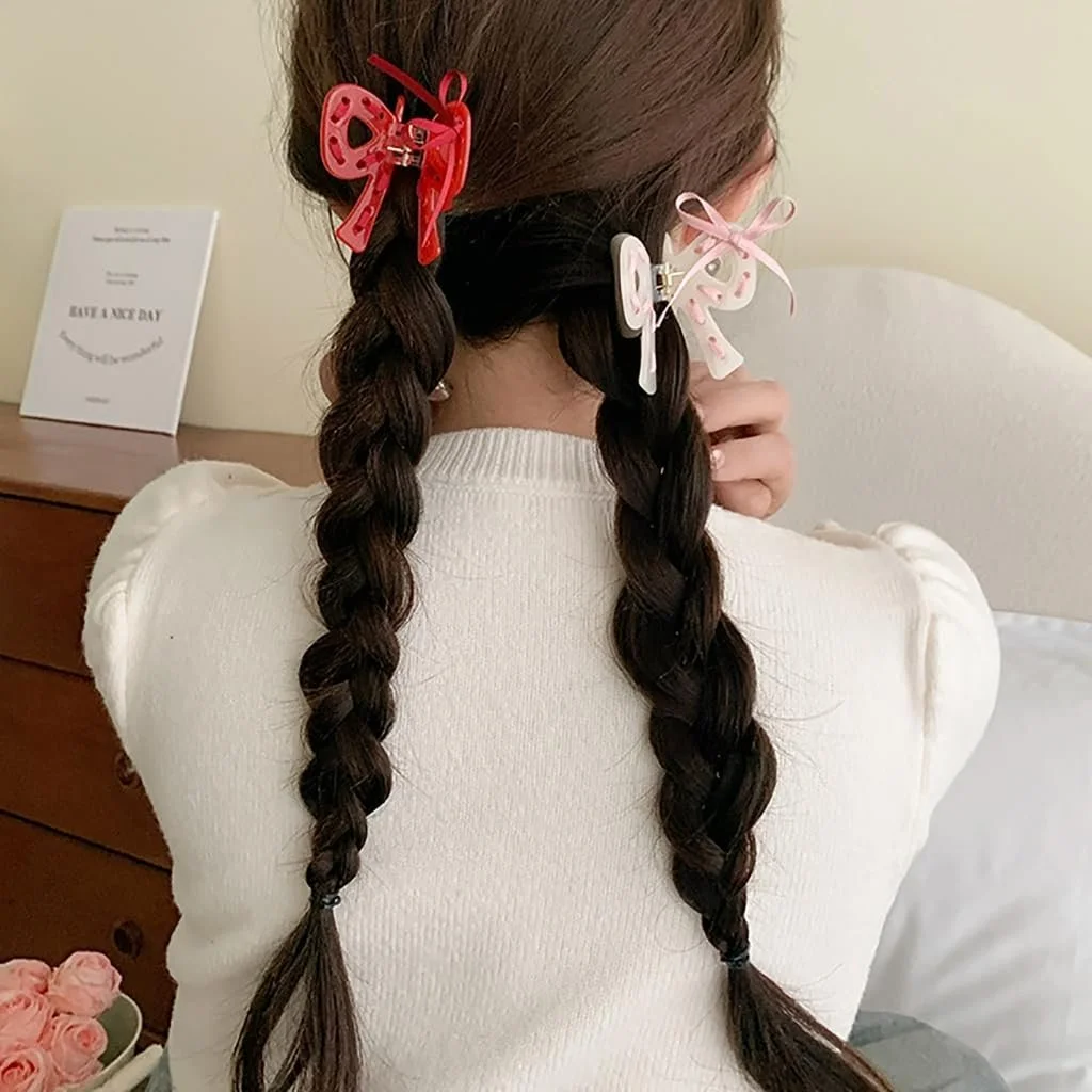 Заколки для волос Yjcnelcr для женщин, деликатный бант, зажим для волос для женщин и девочек, зажим для тонких волос, нескользящий зажим для волос, деликатный зажим для волос для путешествий, заколки для волос, аксессуары для волос для девочек, фото №9