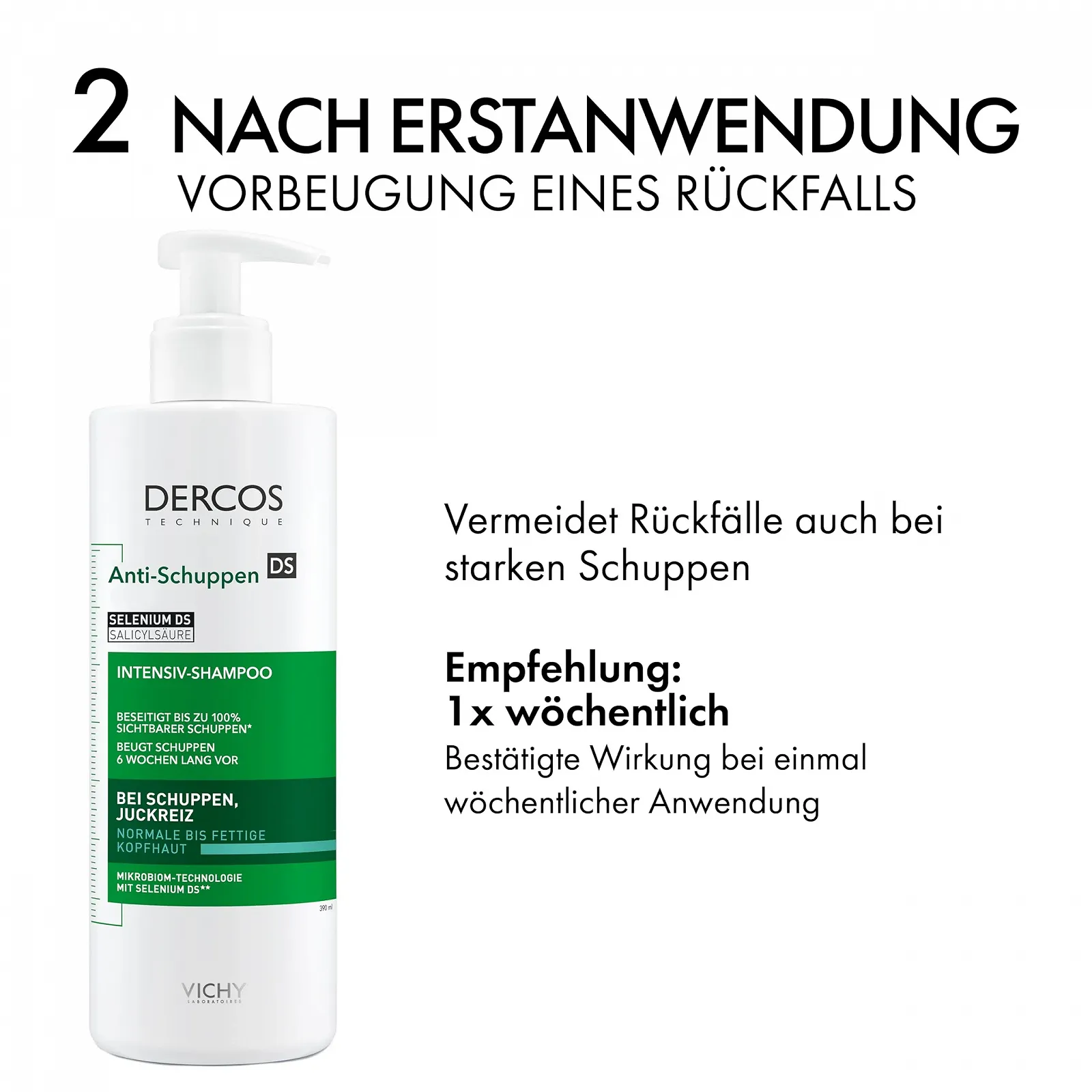 Шампунь Vichy Dercos Advanced Action проти лупи для нормального та жирного волосся, фото №11 Шампунь Vichy Dercos Advanced Action проти лупи для нормального та жирного волосся, фото №11