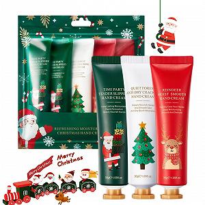 Набір кремів для рук Christmas, 5 штук - Фото 1