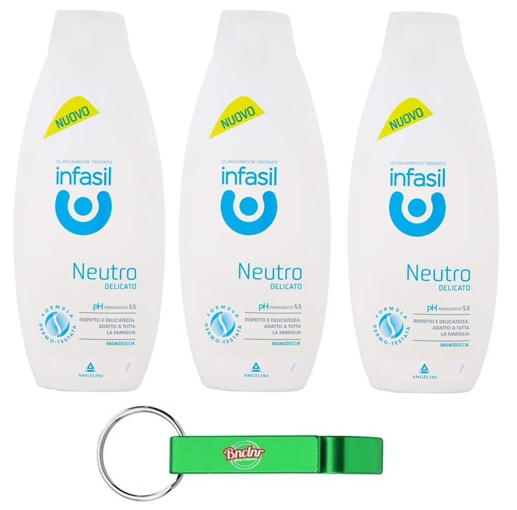 Гель для душу Infasil Neutral 500 мл 3 шт, фото №1