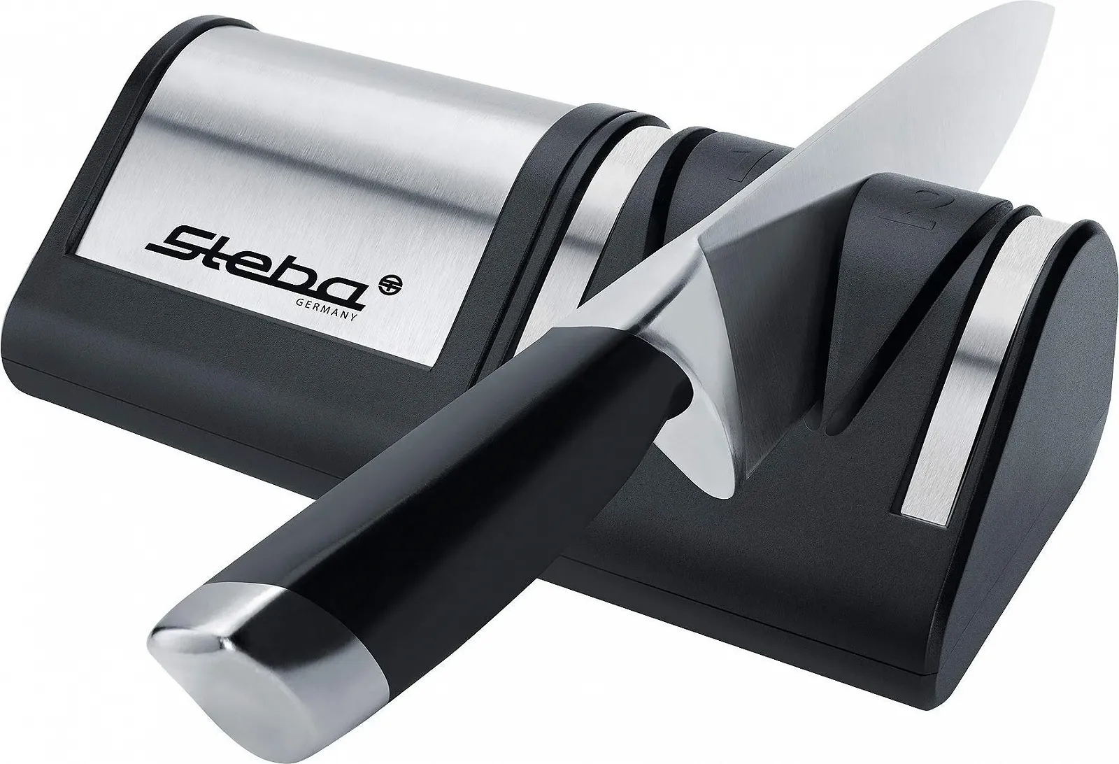 Точило для ножів Steba Germany KS1 Diamond Grinding Wheels чорний, сріблястий, фото №5