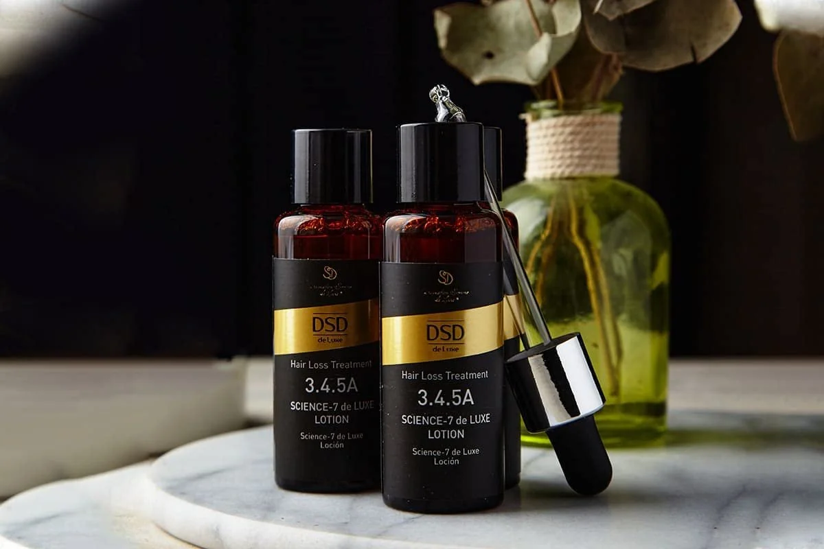 Лосьйон DSD de Luxe Science-7 Divination Simone De Luxe Treatment of Hair Loss 3.4.5A 3 флакони x 35 мл, фото №4