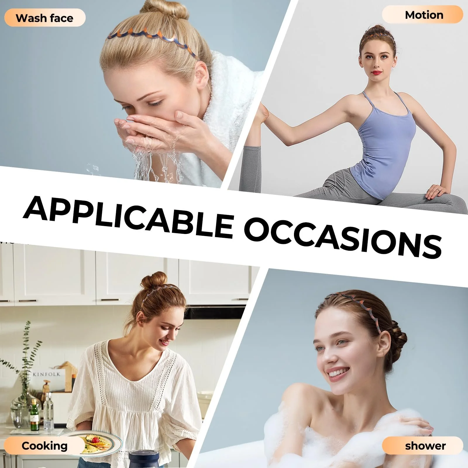 Набор обручей зигзаг, фото №7