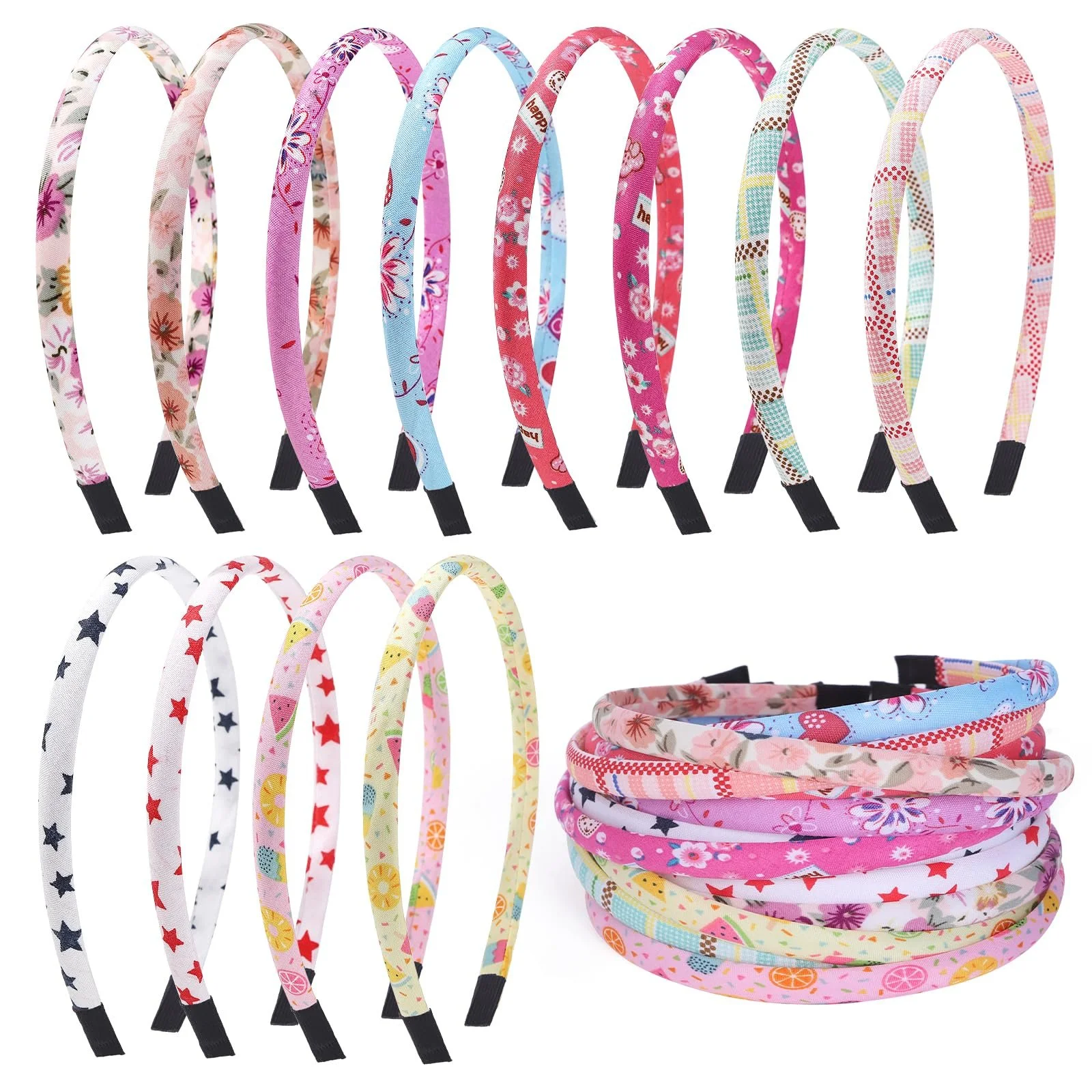 Обруч Квітковий Тканинний, фото №1 Обруч Квітковий Тканинний, фото №1