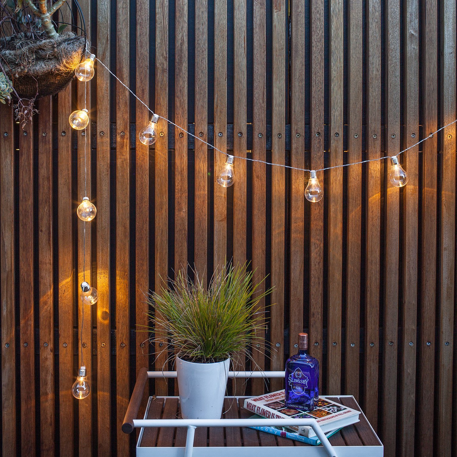 Гірлянда Lights4fun Party Fairy Lights Edison Прозорі Плексигласові Кульки на Батарейках, фото №3